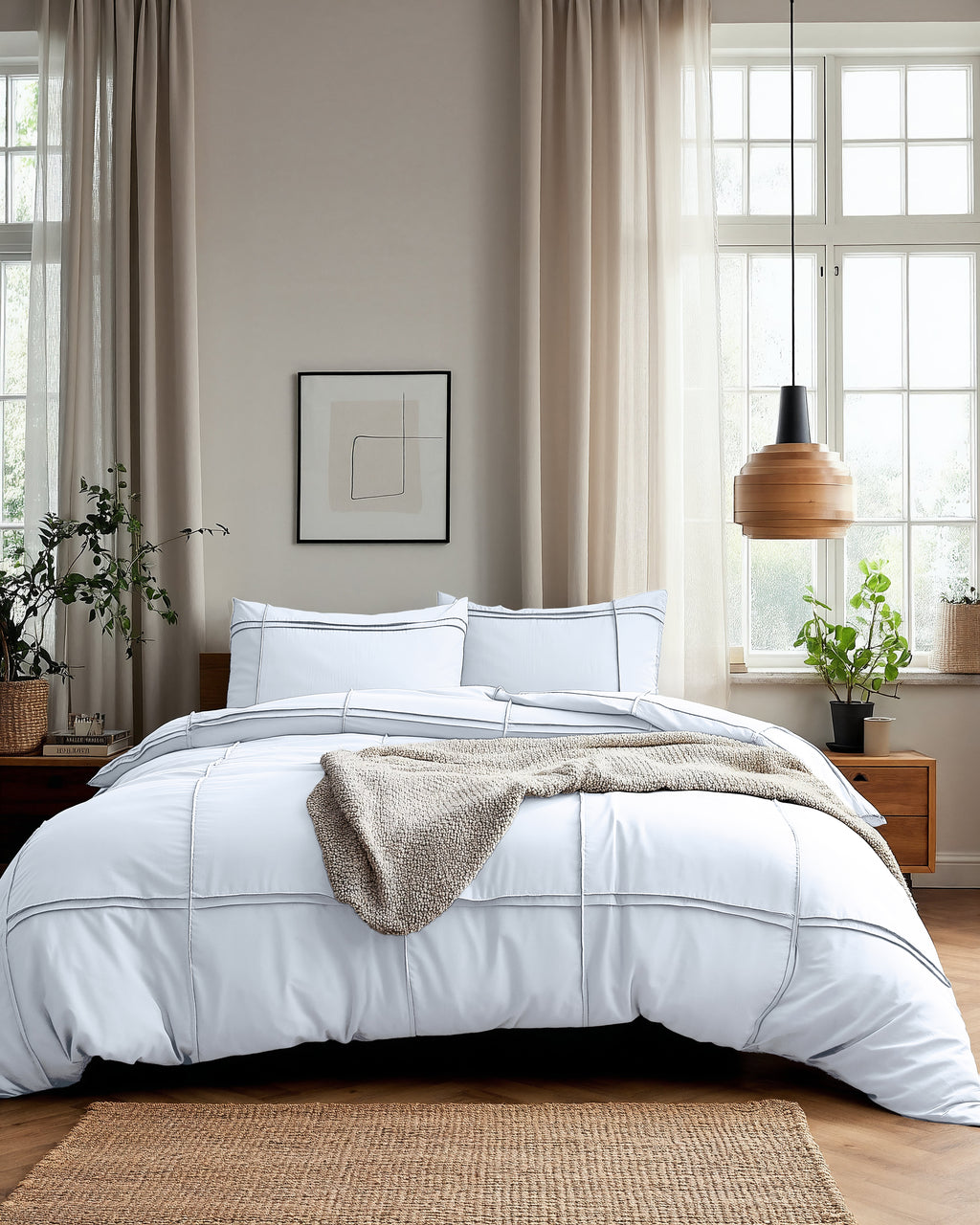 Washed Tufted Wit