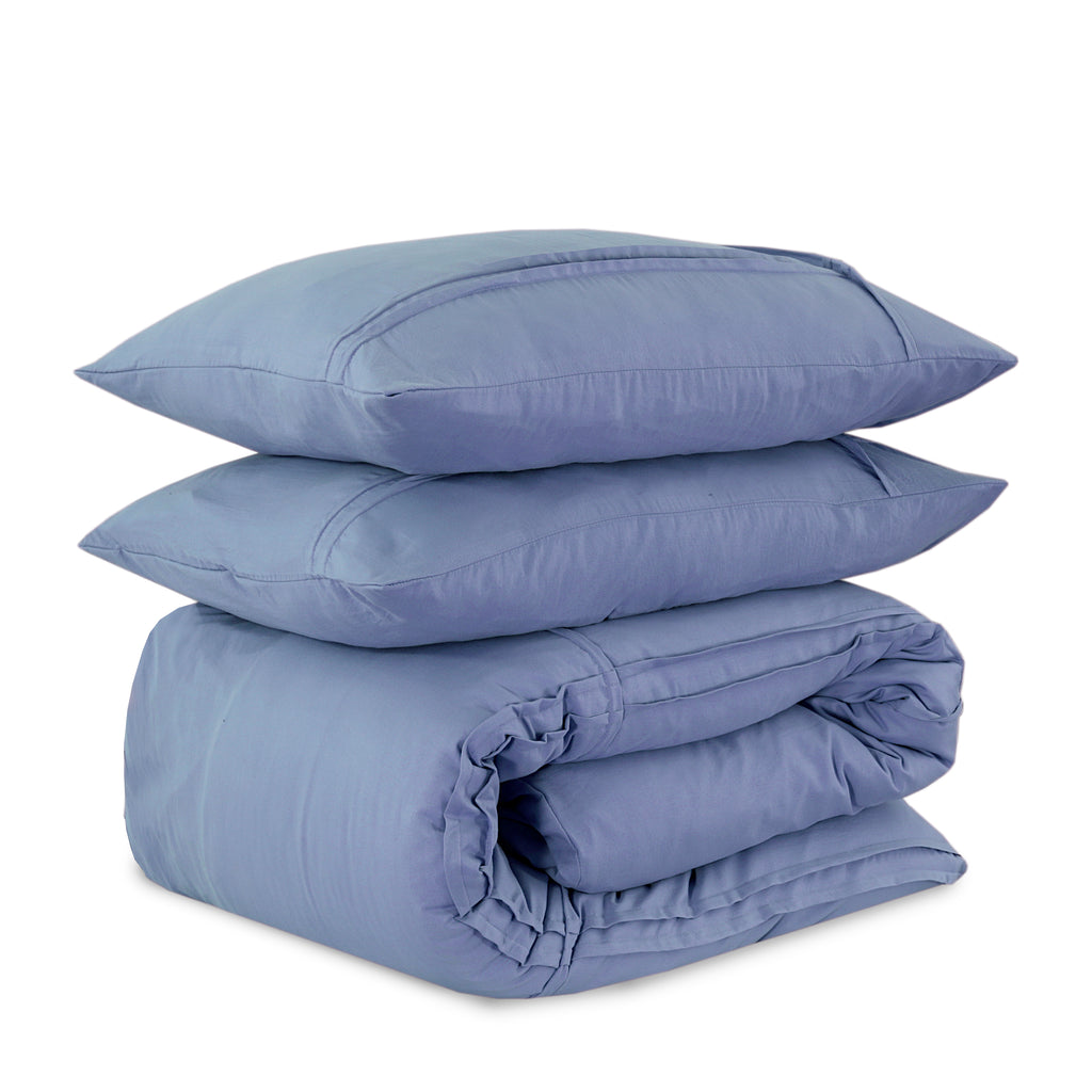 Washed Tufted Blauw