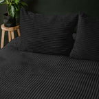 Rib Teddy Zwart