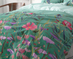 Flower & Birds Turquoise