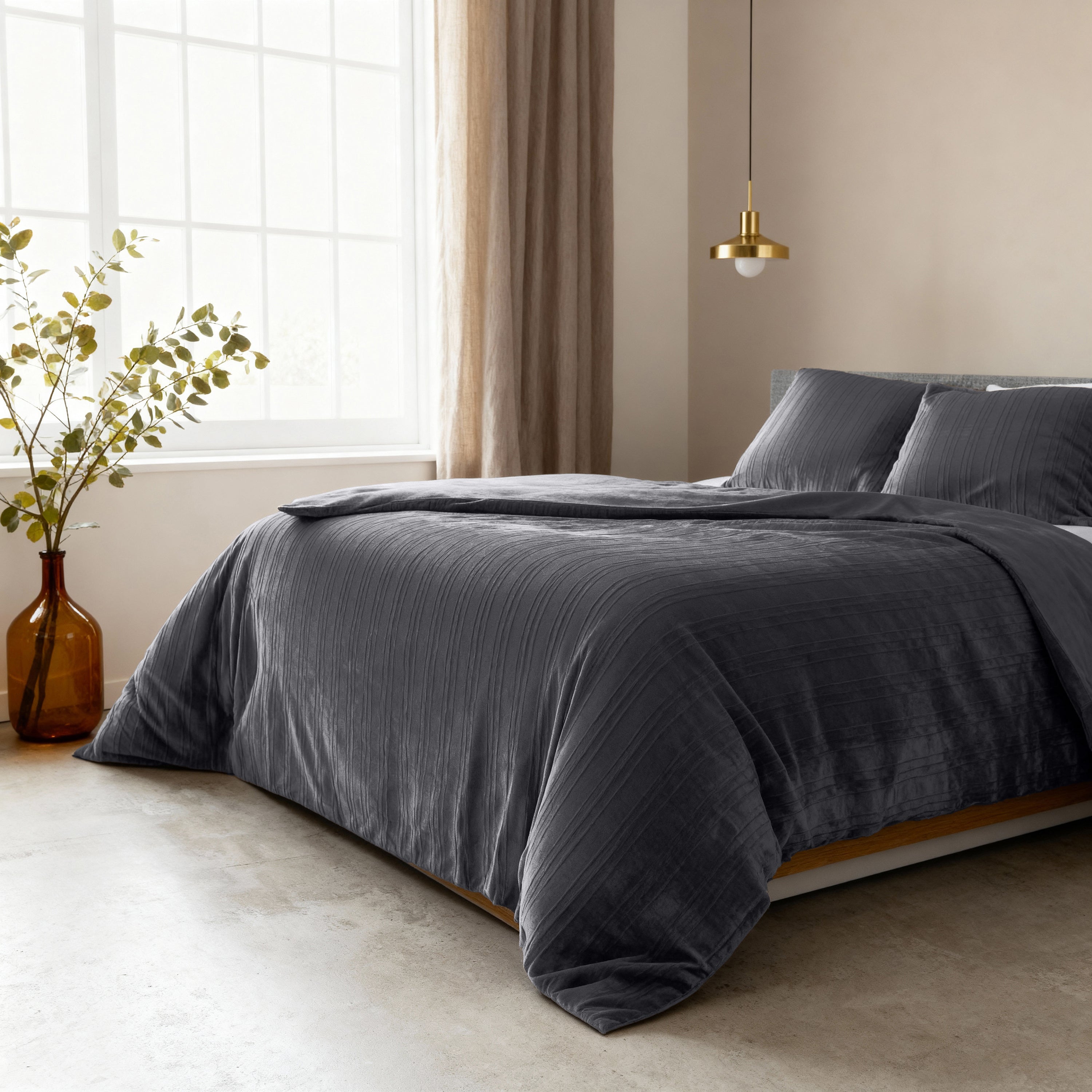 Velvet Lining Zwart