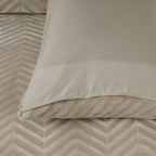 Chevron Teddy Taupe