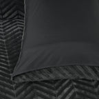 Chevron Teddy Antraciet