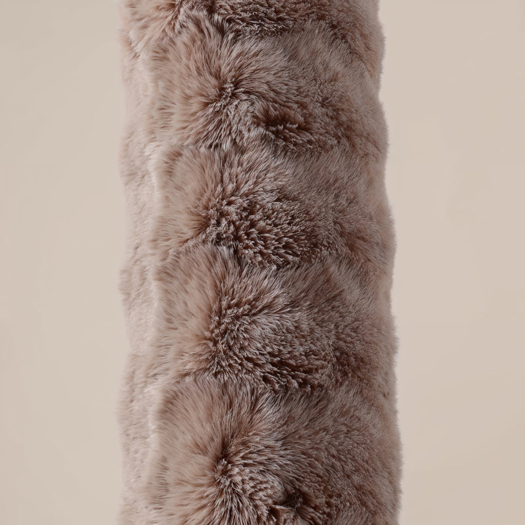 Bodypillow Pompom Taupe 140 x 20