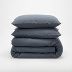 Mousseline Midnight Blauw