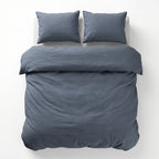 Mousseline Midnight Blauw