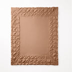 Border Pintuck Mocha Moose