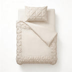 Border Pintuck Beige
