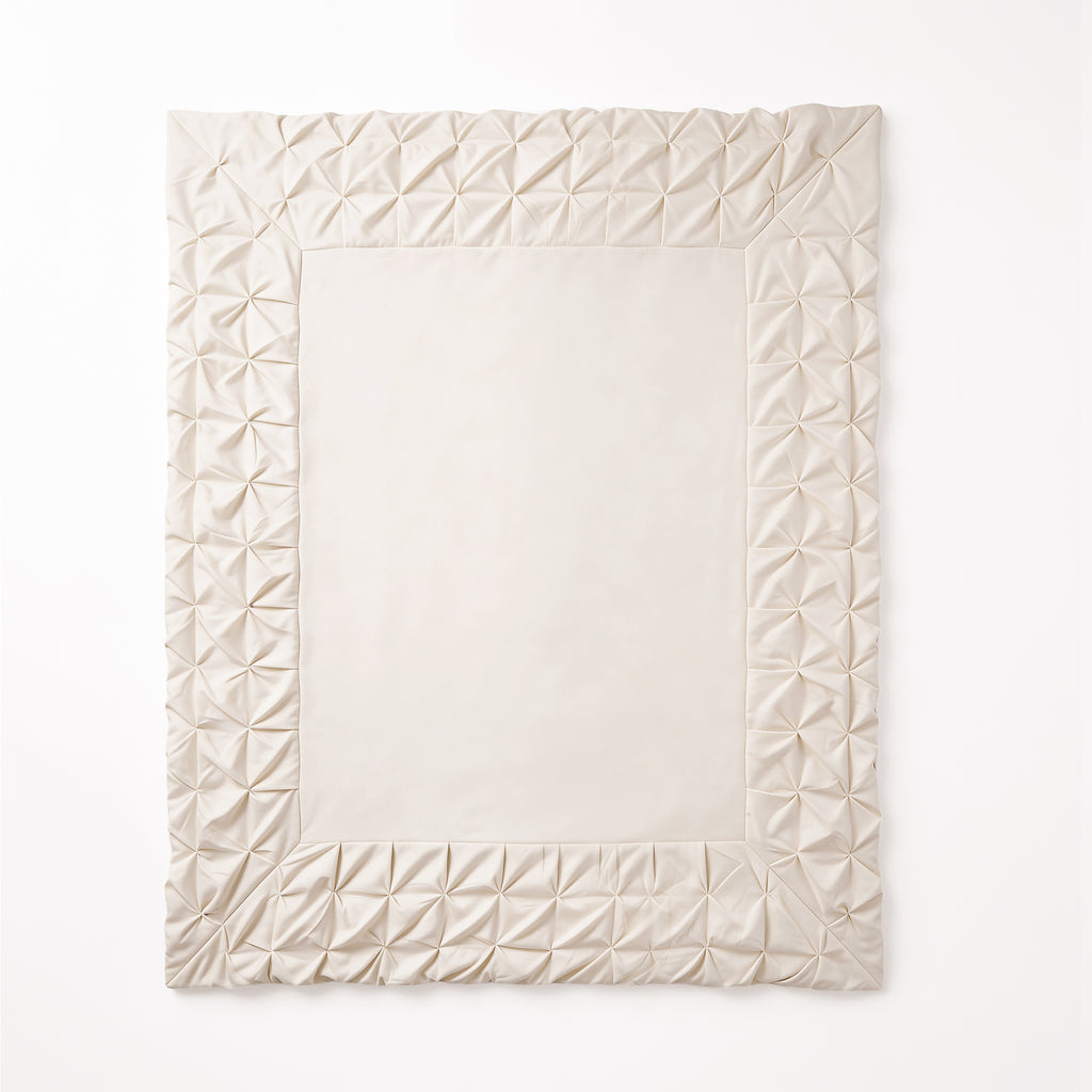 Border Pintuck Beige