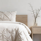 Border Pintuck Beige