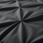 Border Pintuck Zwart