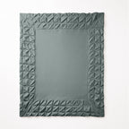Border Pintuck Groen