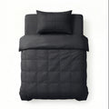 Check Pintuck Zwart