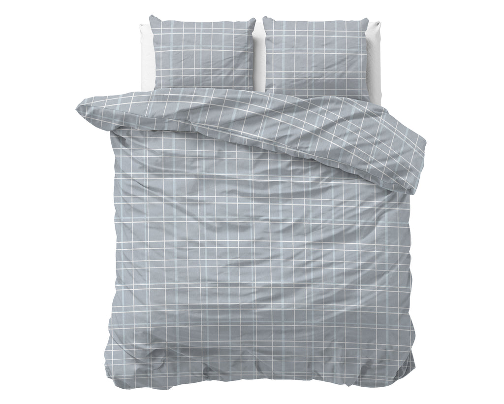 Flanel Seva Blauw