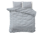 Flanel Seva Blauw