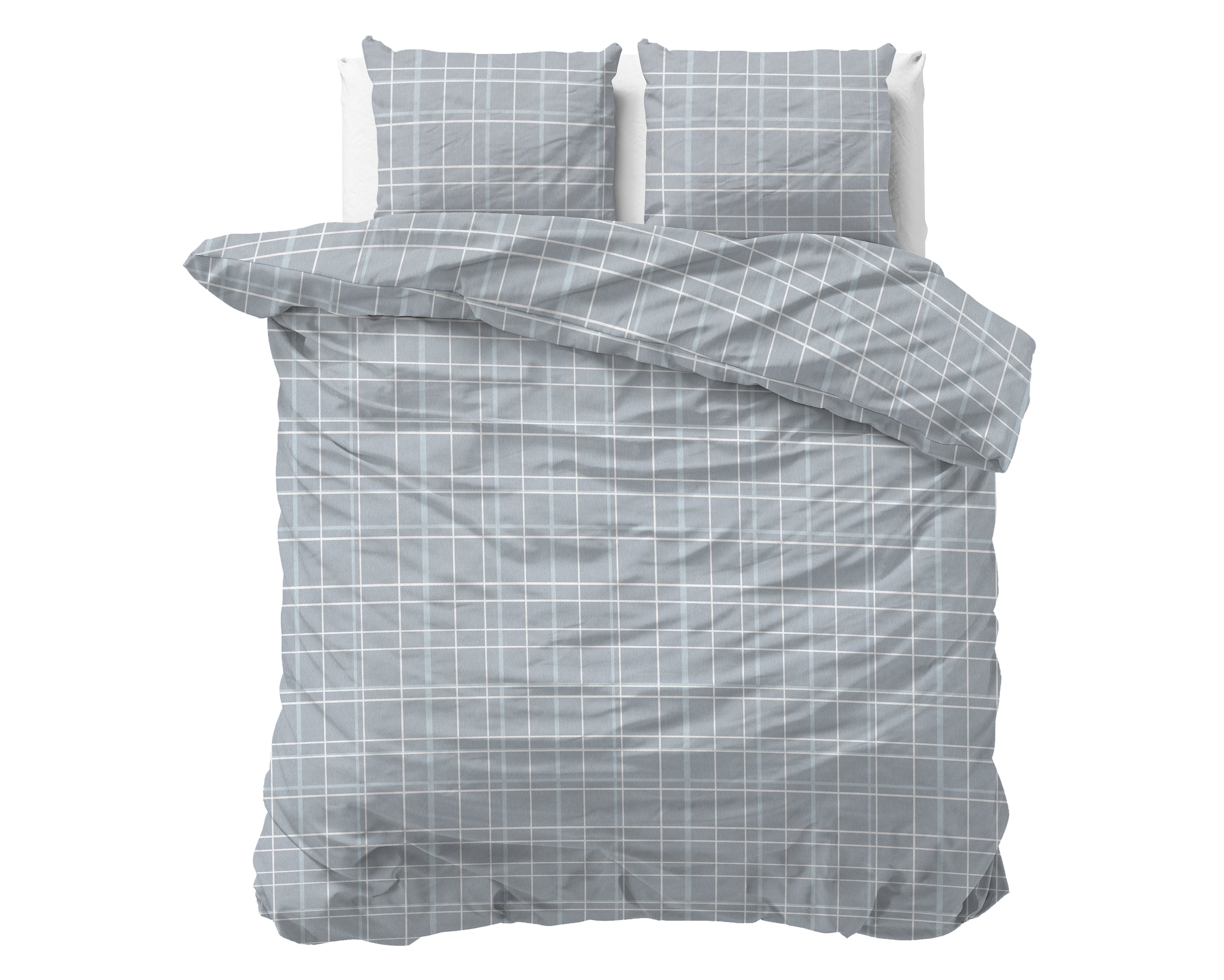 Flanel Seva Blauw