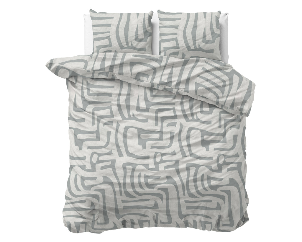 Flanel Danis Groen/Grijs