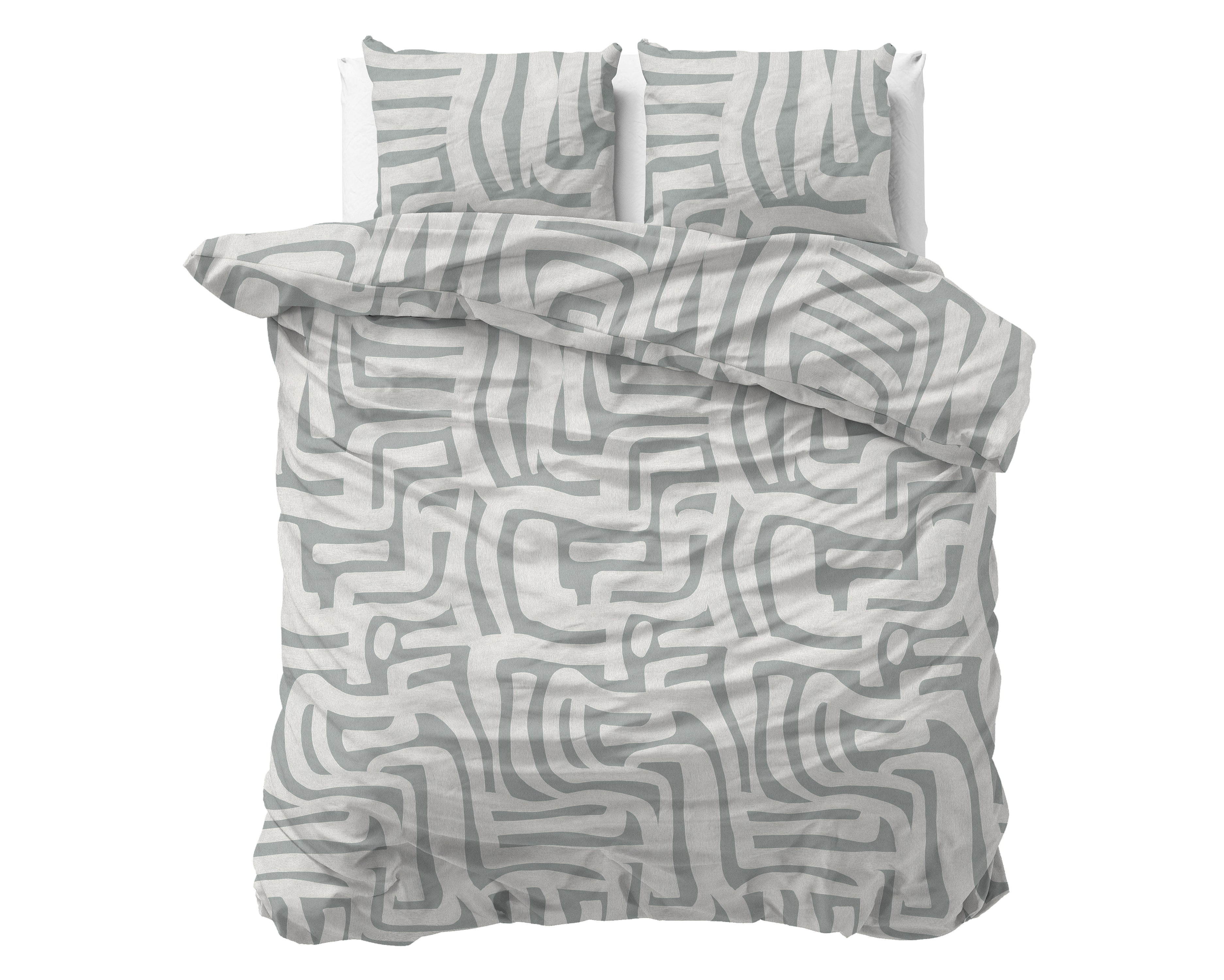 Flanel Danis Groen/Grijs