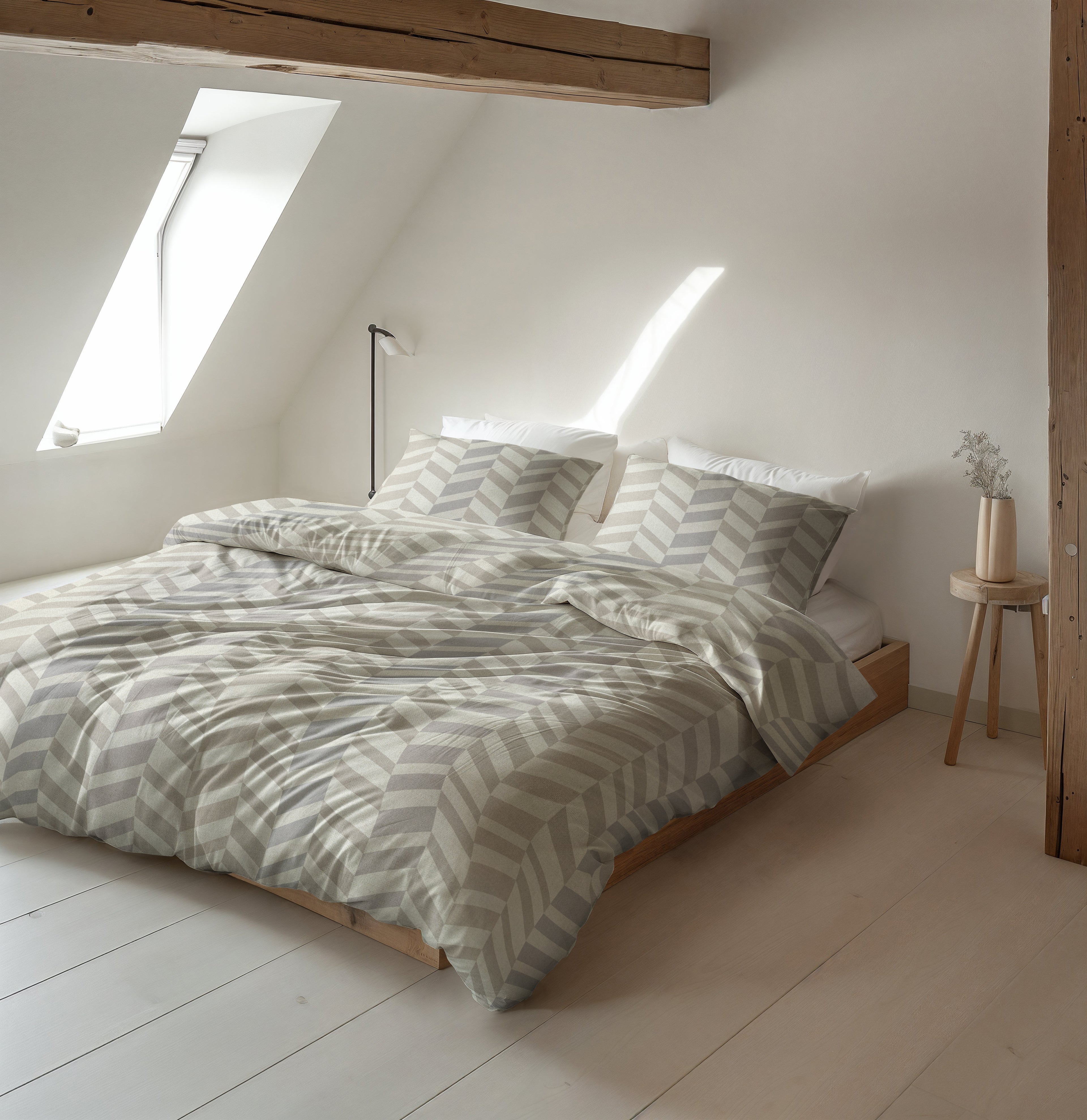 Chevron Beige/Zand