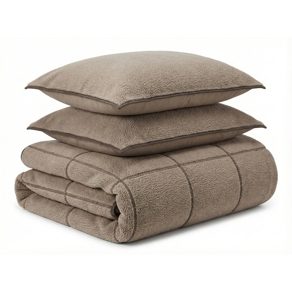 Teddy Trim Taupe