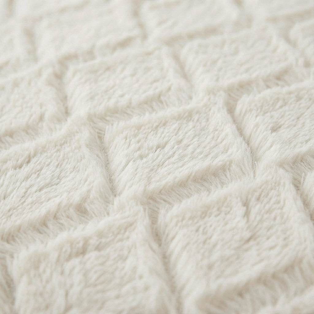 Faux Fur Syon Crème
