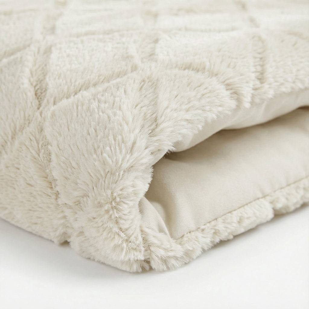 Faux Fur Syon Crème