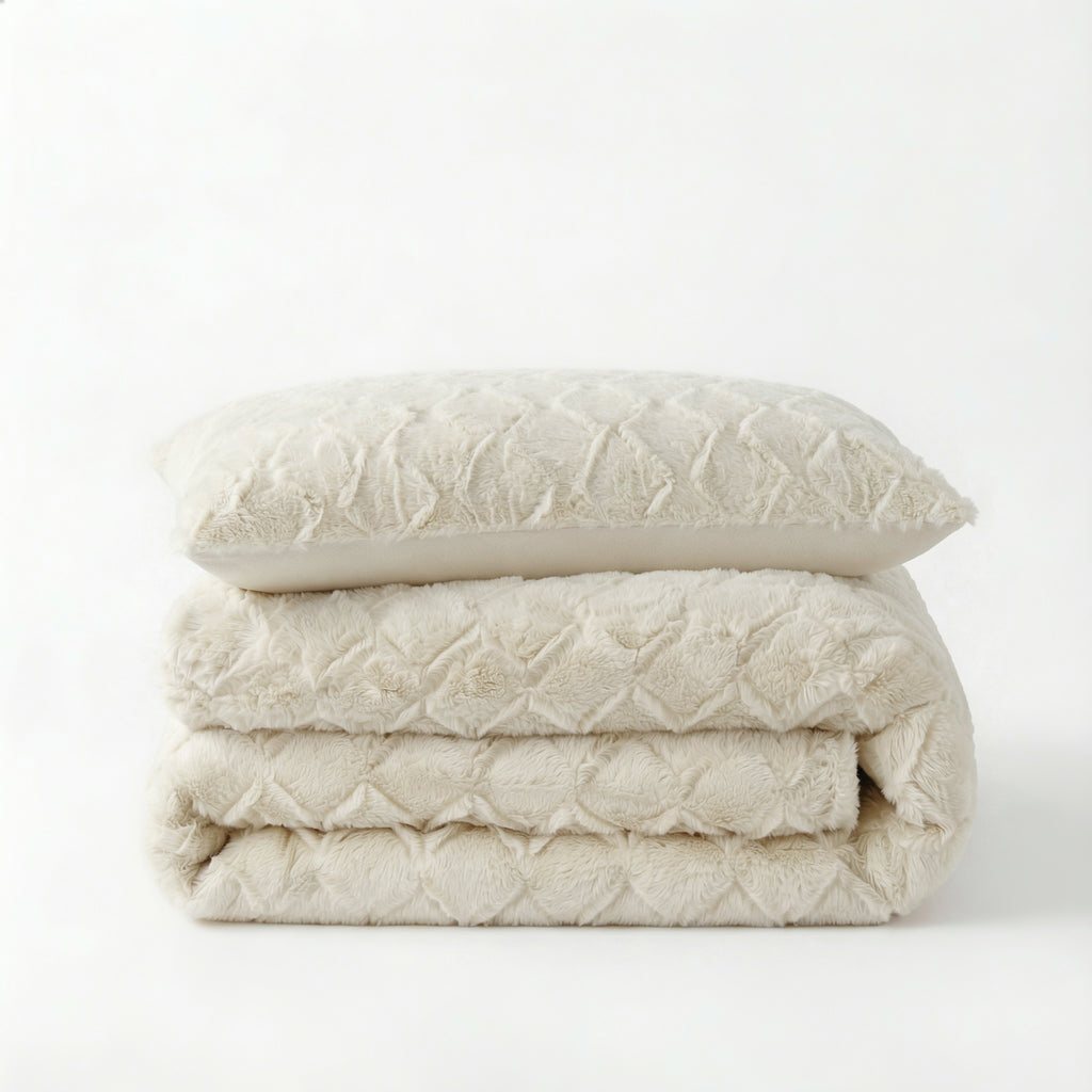 Faux Fur Syon Crème