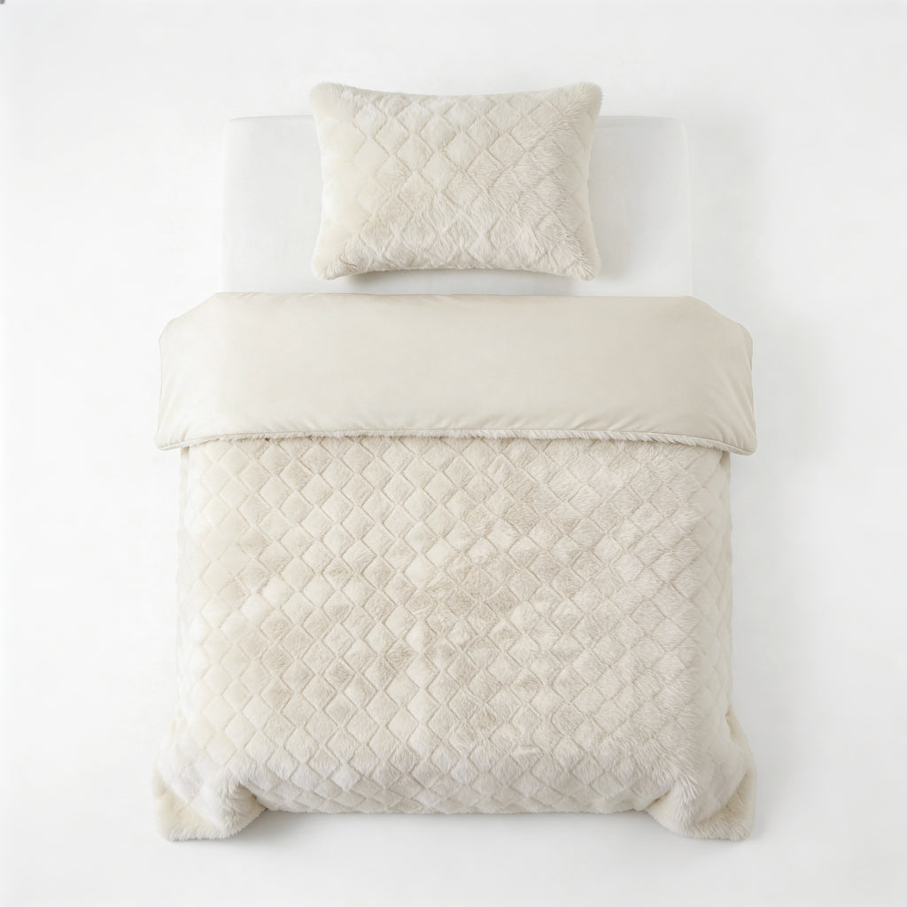 Faux Fur Syon Crème