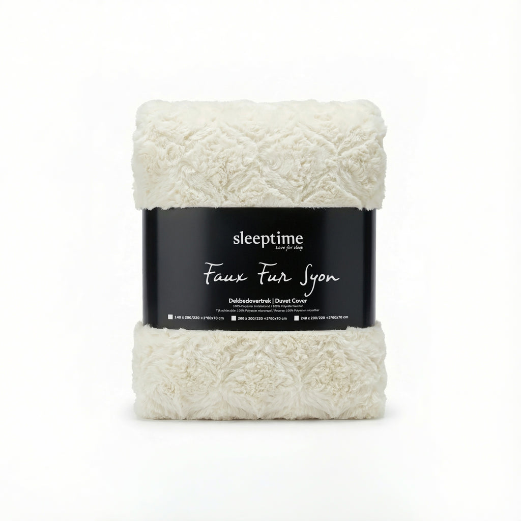 Faux Fur Syon Crème