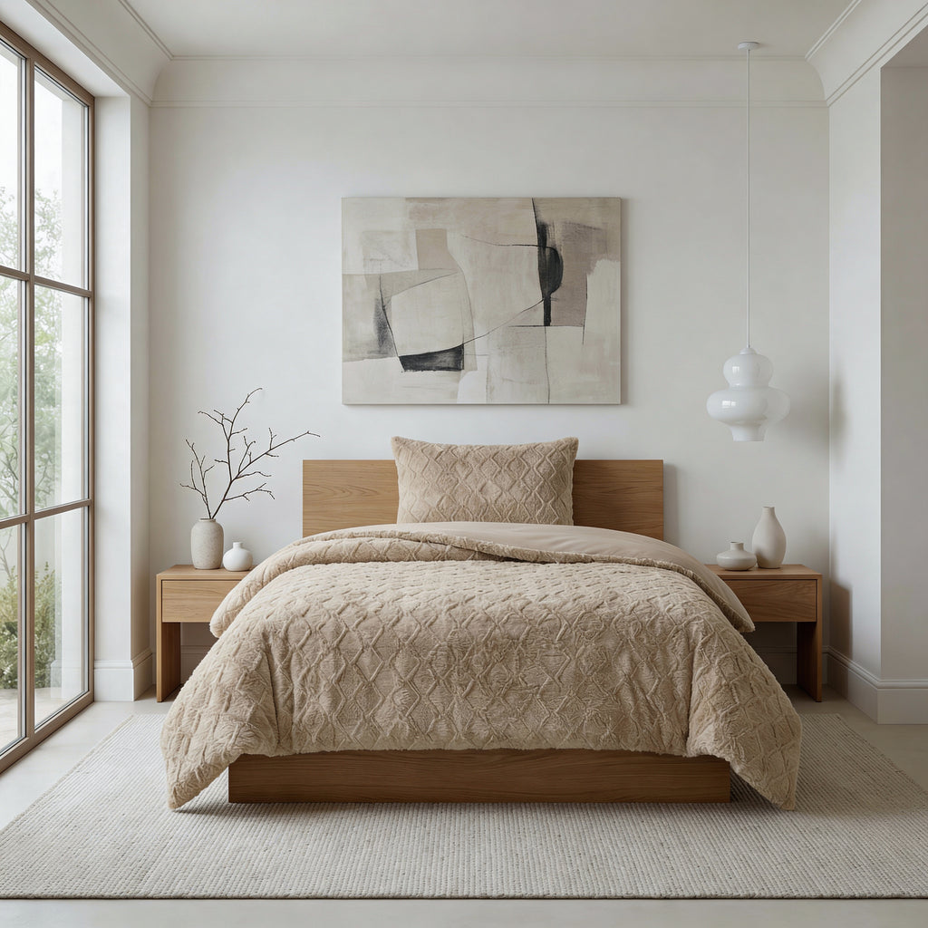 Faux Fur Syon Taupe