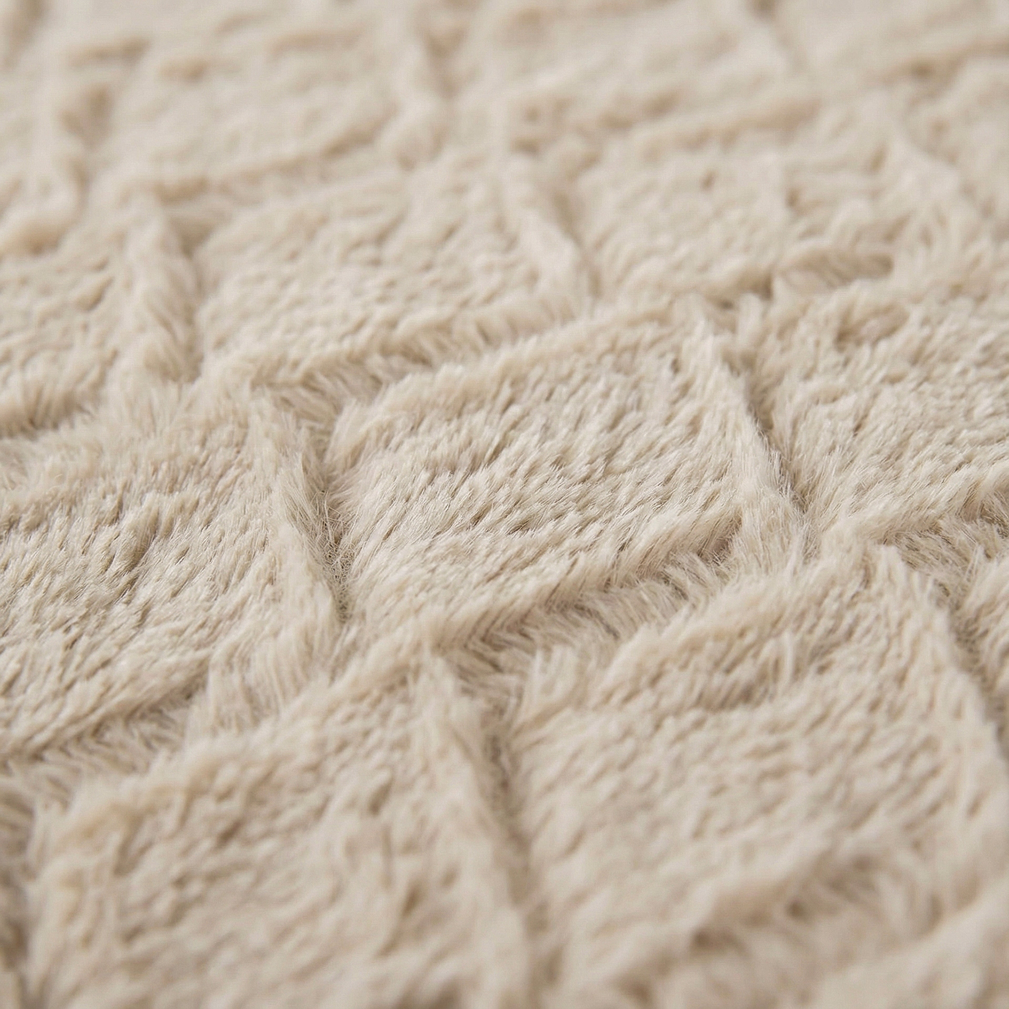 Faux Fur Syon Taupe