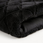 Faux Fur Syon Zwart