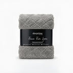 Faux Fur Syon Grijs