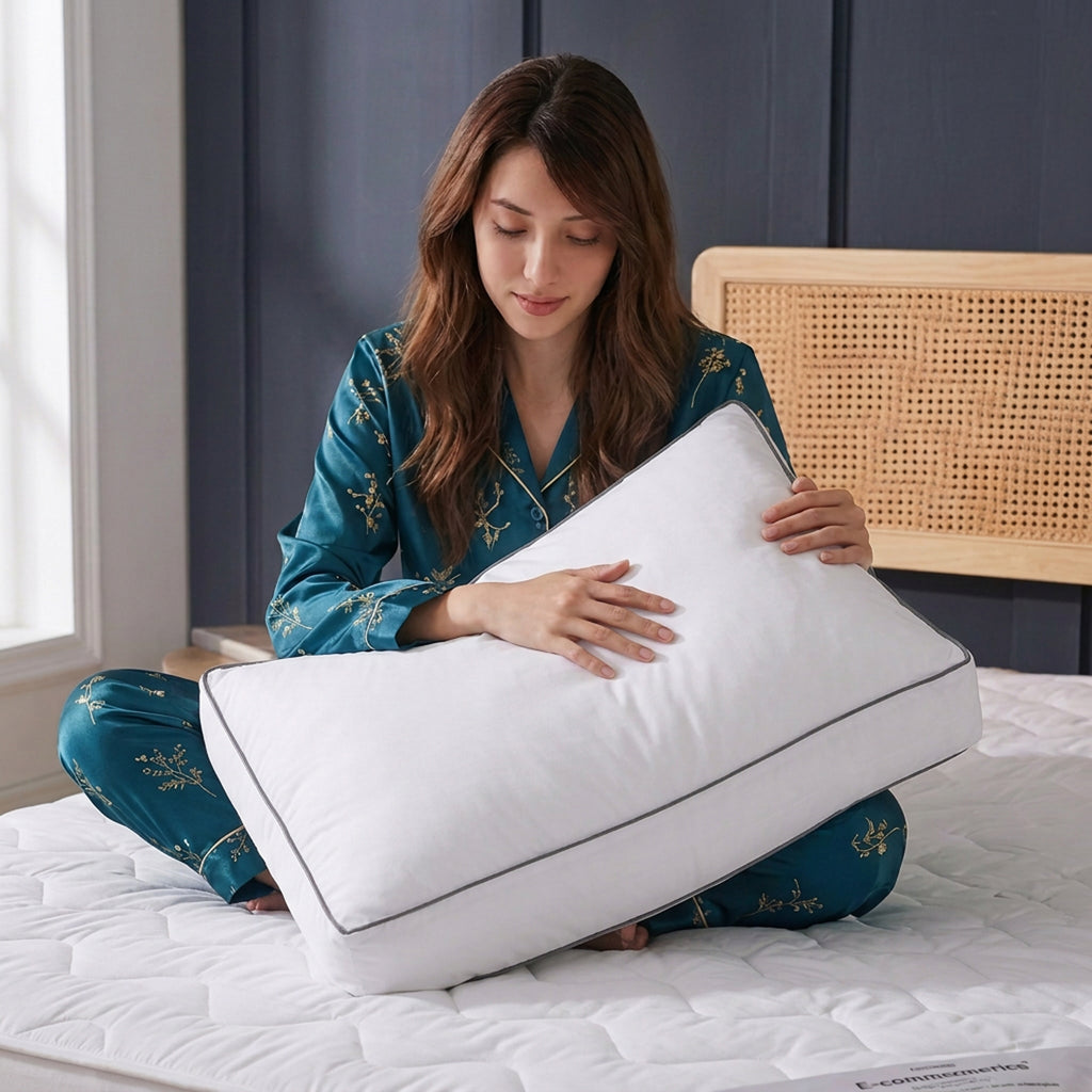 2Pack Kussens Box Cotton 50 x 60 x 10