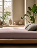 Mousseline Hoeslaken Blush Roze