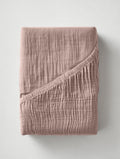 Mousseline Hoeslaken Blush Roze