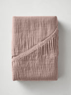 Mousseline Hoeslaken Blush Roze