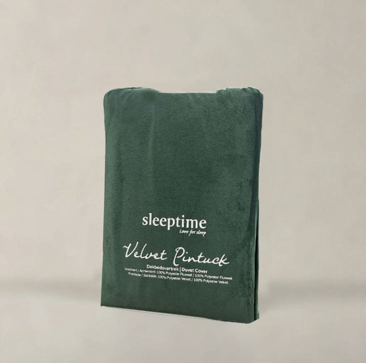 Velvet Pintuck Groen