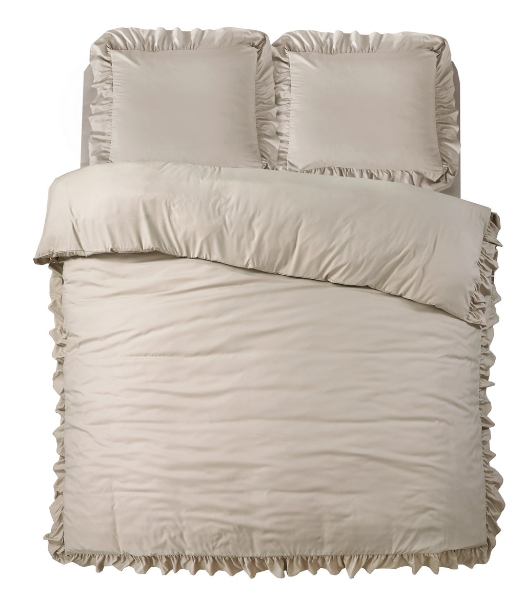 Ruffles Taupe