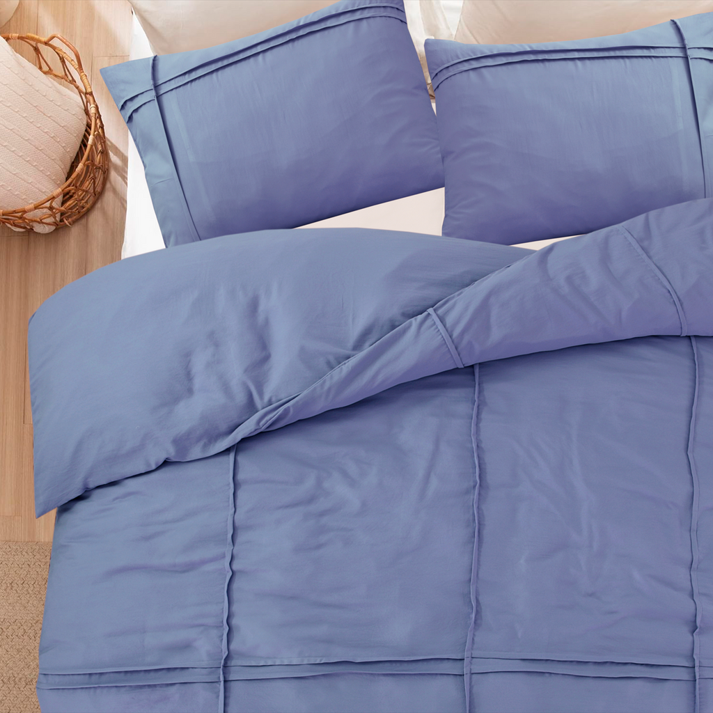 Washed Tufted Blauw