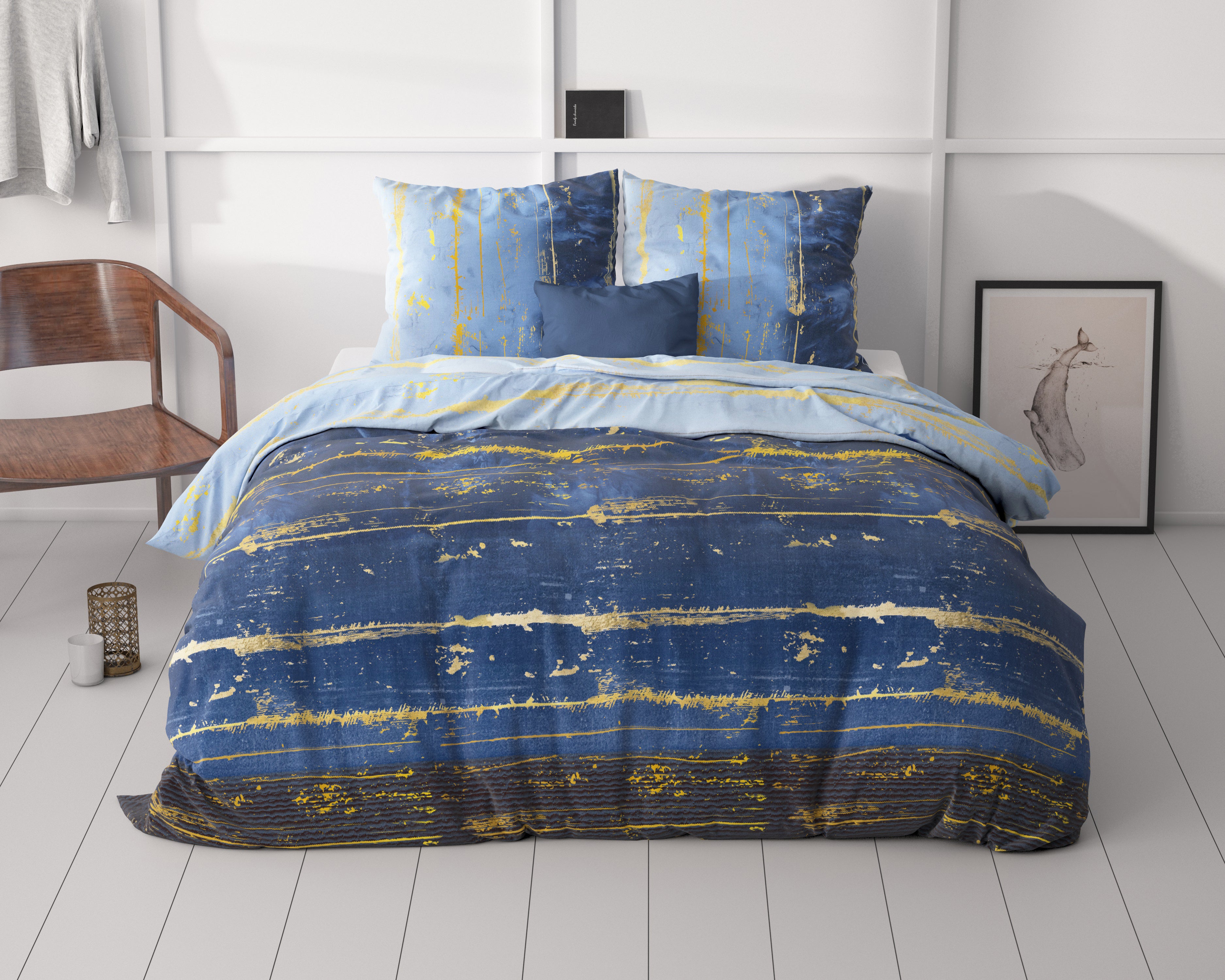 Scratchy Blauw