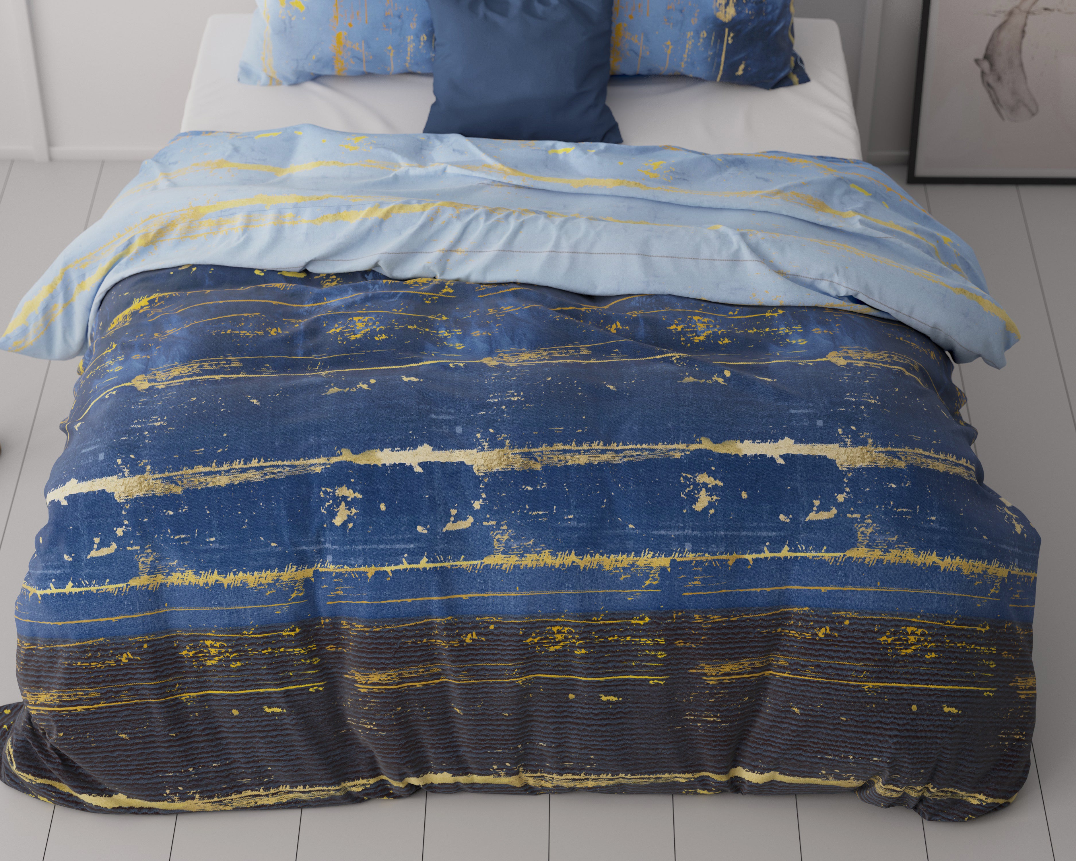 Scratchy Blauw