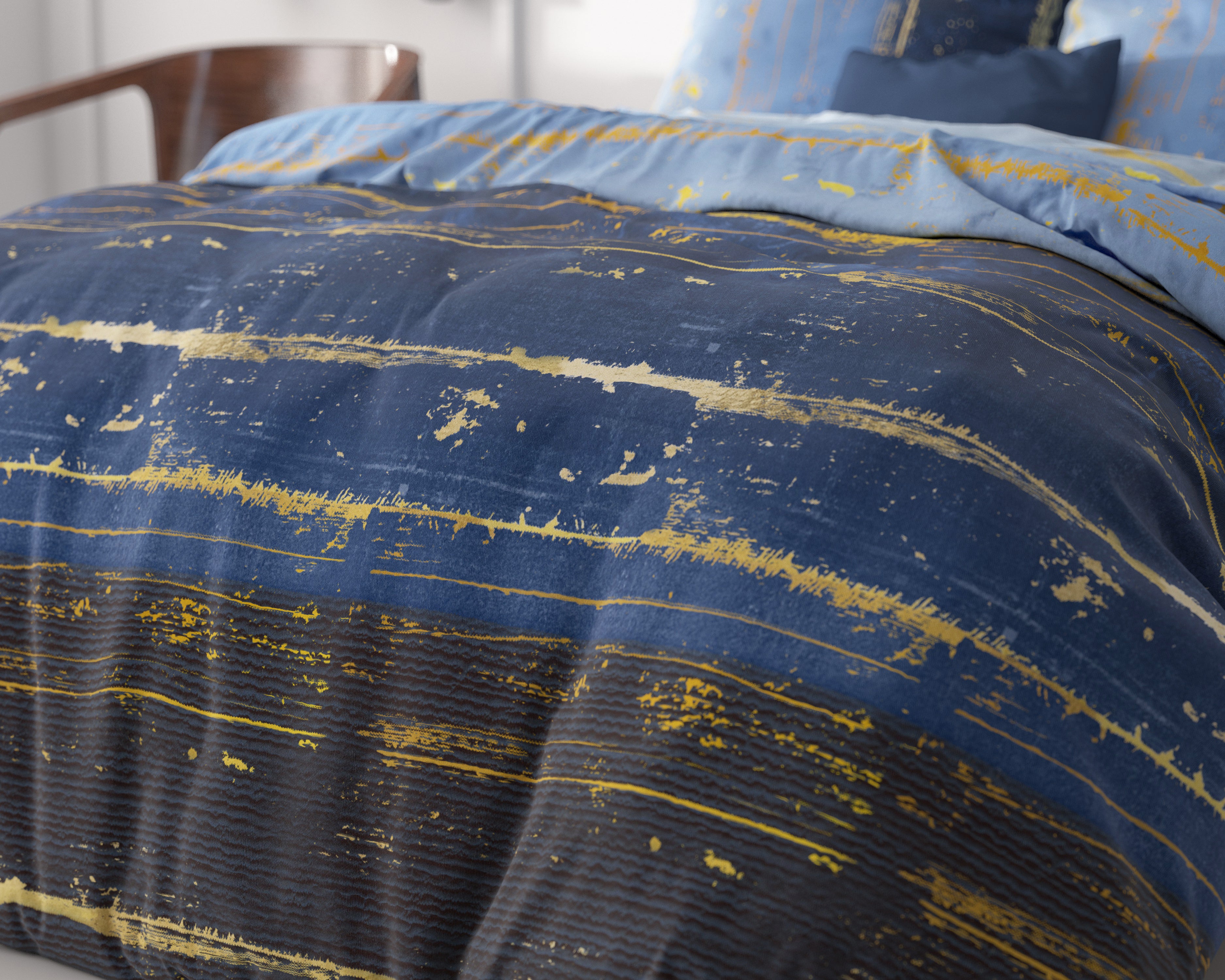 Scratchy Blauw