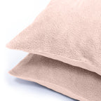 Teddy kussenslopen 2pack Roze 60 x 70