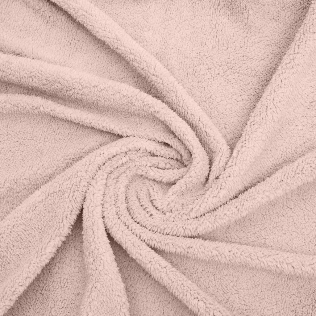 Teddy kussenslopen 2pack Roze 60 x 70