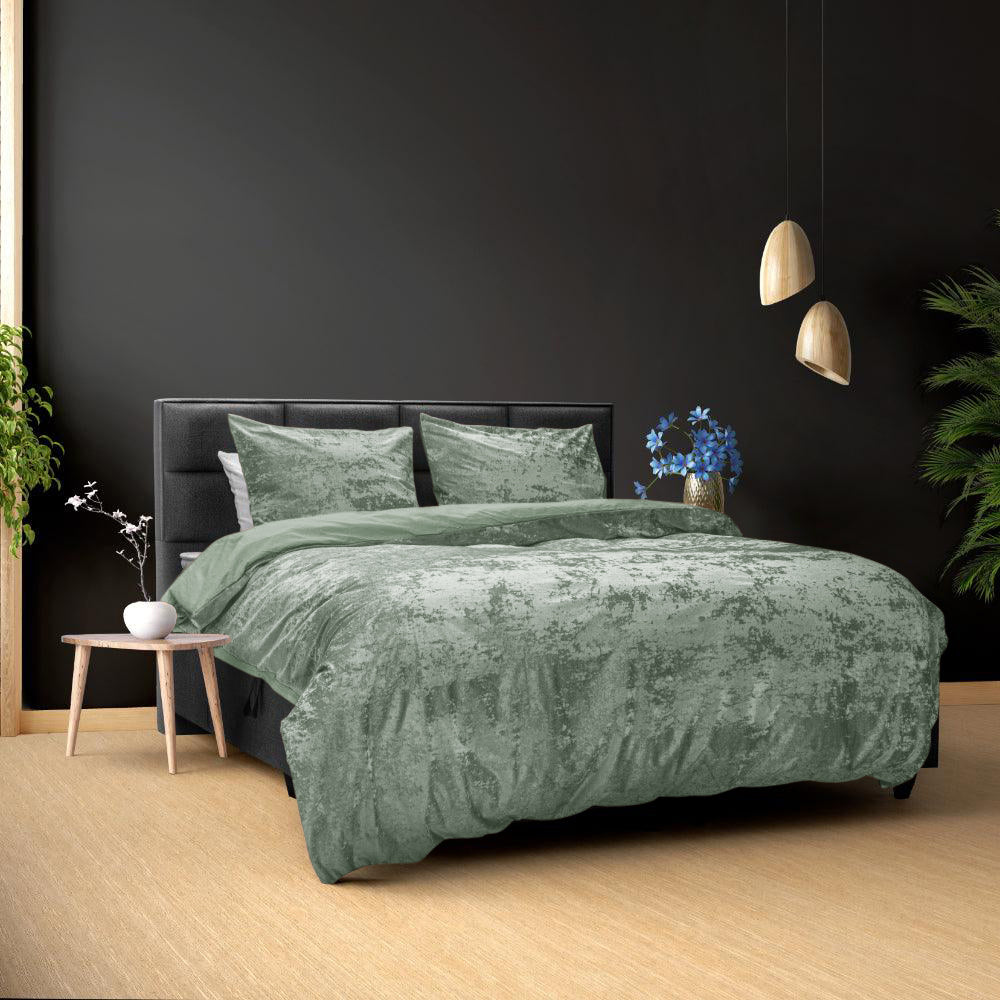 Crystal Velvet Pistachio Groen