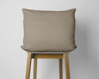 Flanel 2 in 1 Kussenslopen Taupe 60 x 70
